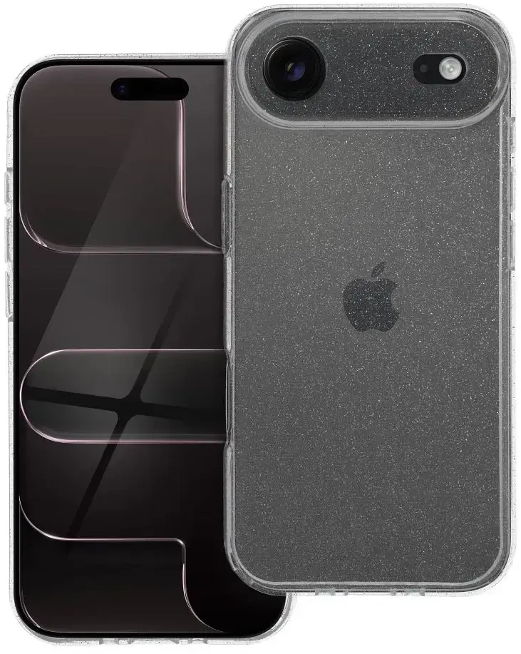 OEM dėklas, skirtas „iPhone 17 AIR“ skaidriam dėklui, 2 mm, mirksinčiam skaidriam