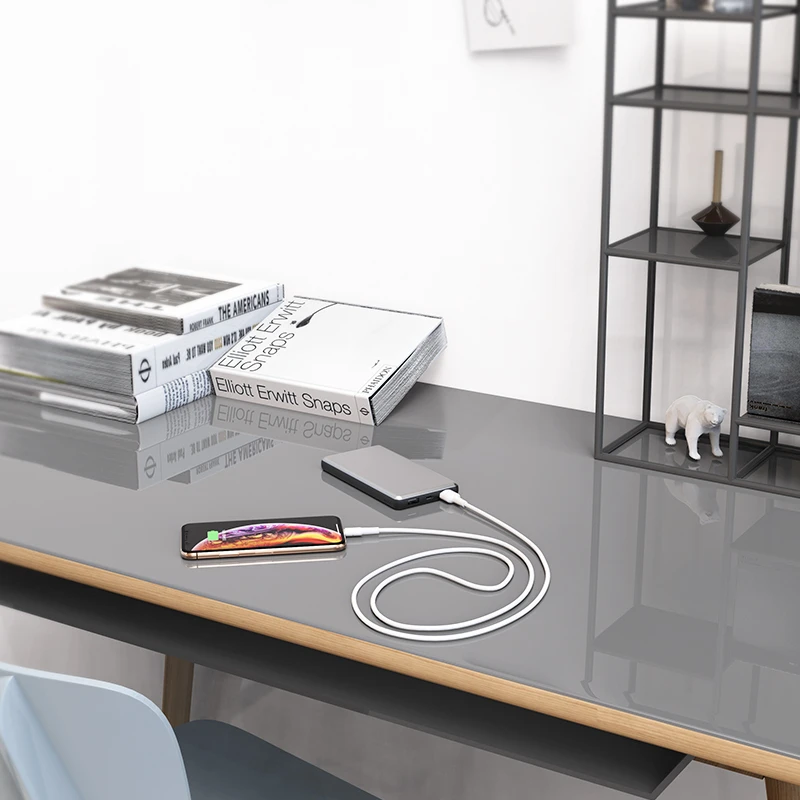USB kabelis Borofone BX30 Type-C 1.0m silikoninis baltas