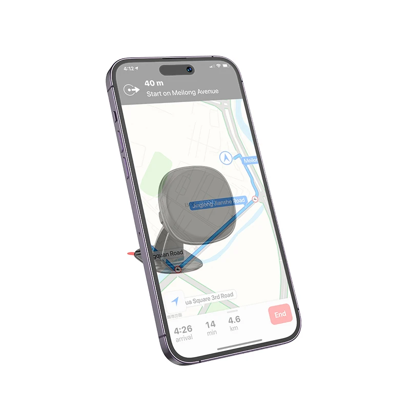 Automobilinis telefono laikiklis Borofone BH103 (dashboard) juodas