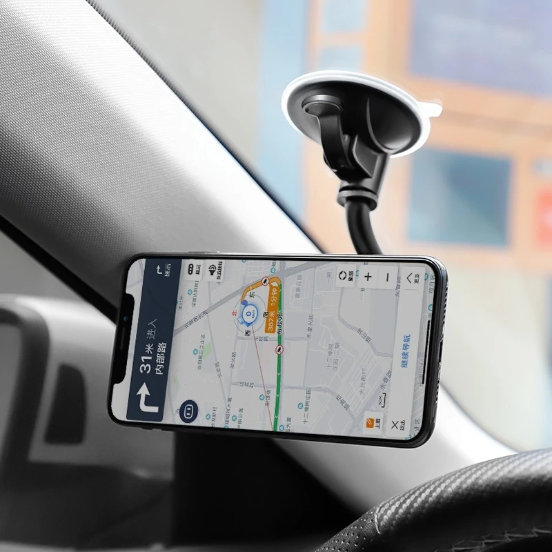Automobilinis telefono laikiklis Borofone BH18, lanksti kojelė, magnetinis