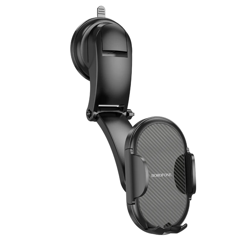 Borofone automobilinis laikiklis BH73 Charm with suction cup juodos spalvos