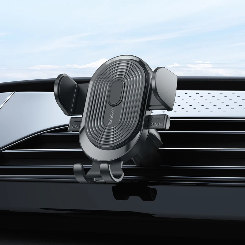 Borofone automobilinis laikiklis BH84 Experience to air vent juodos spalvos