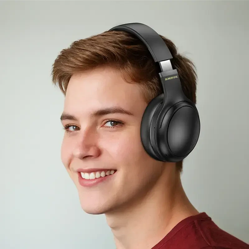 Oem Borofone Ausinės BO29 Fascinador bluetooth juodos spalvos
