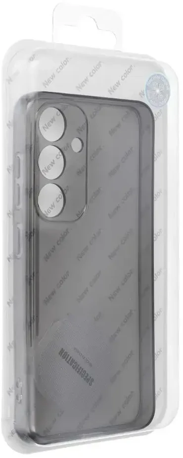 Oem Dėklas na Samsung A35 Box Premium 1,5 mm juoda trasparentne