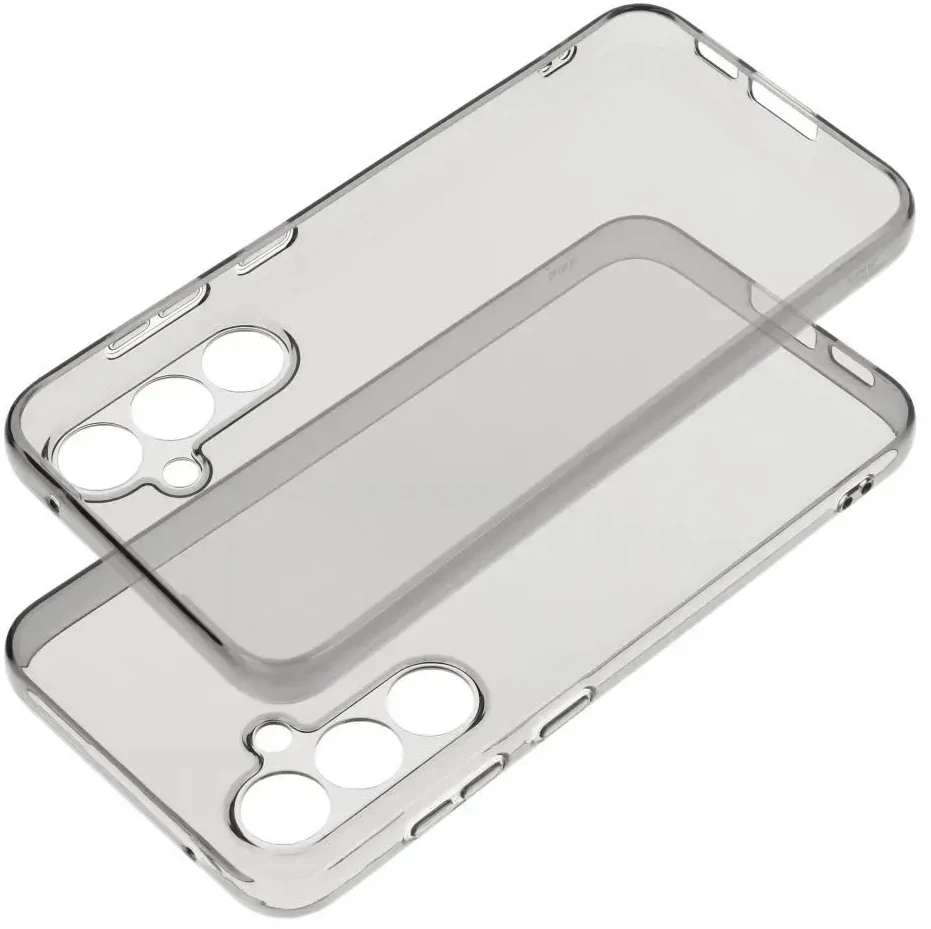 Oem Dėklas na Samsung A35 Box Premium 1,5 mm juoda trasparentne