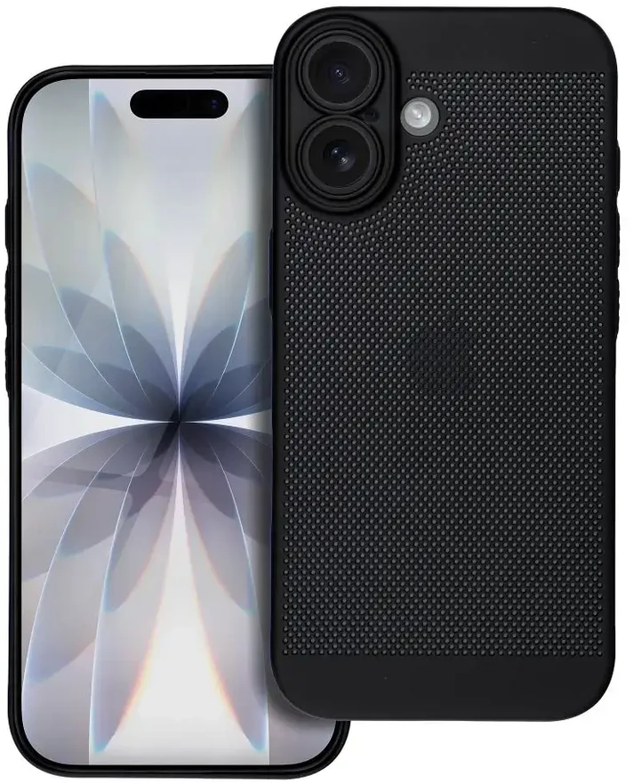 Dėklas Oem Case for iPhone 17 Breezy juodas