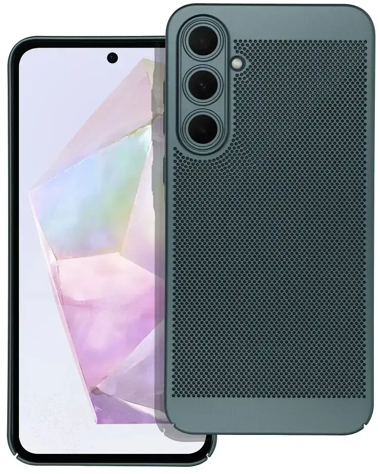 Oem BREEZY Dėklas skirtas Samsung Galaxy A35 5G žalios spalvos