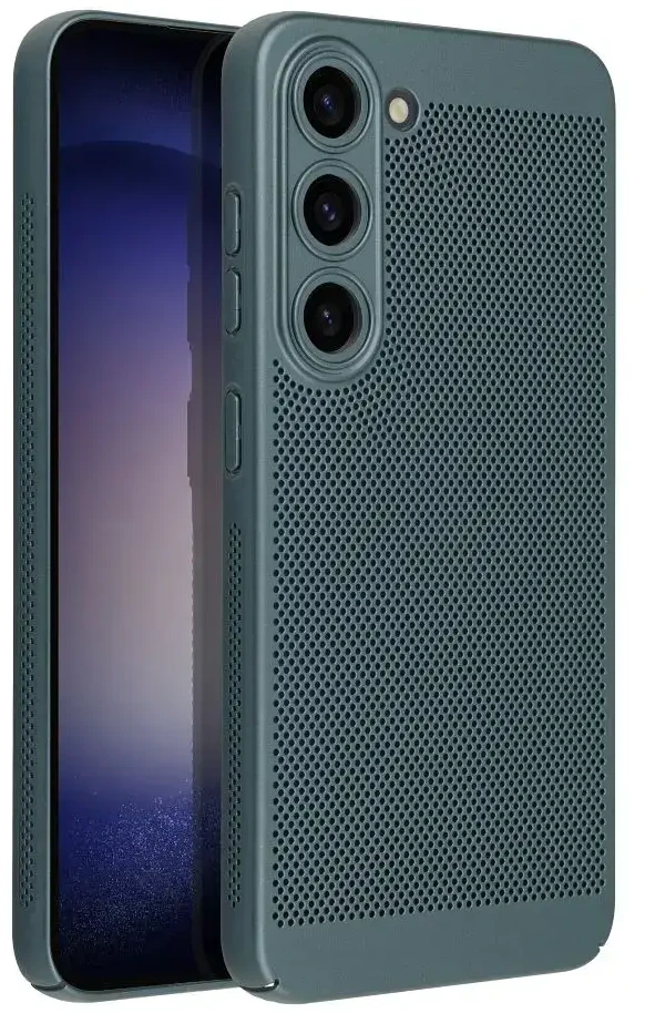 Oem BREEZY Dėklas skirtas Samsung Galaxy A35 5G žalios spalvos