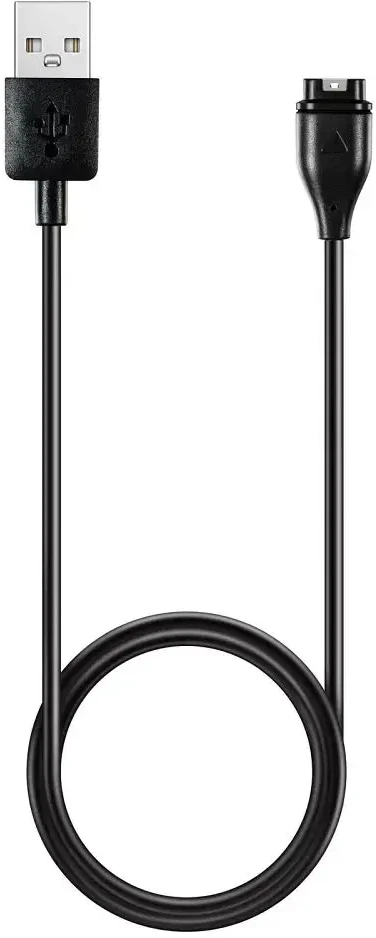 USB Laidas išmaniesiems laikrodžiams GARMIN FENIX 5 / 5 Plus / 5S / 5X / 6 / 6S / 6X / 7 / VIVOACTIVE 3 ir kt. HD24 1 m juodas