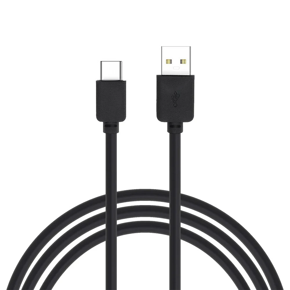 Oem Cable – USB to Type C – 2 Meters juodos spalvos