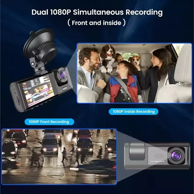 Oem Topt Automobilinis vaizdo registratorius DVR-06 2,0 coliai + galinio vaizdo kamera