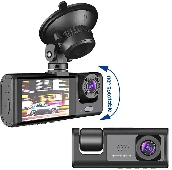 Oem Topt Automobilinis vaizdo registratorius DVR-06 2,0 coliai + galinio vaizdo kamera