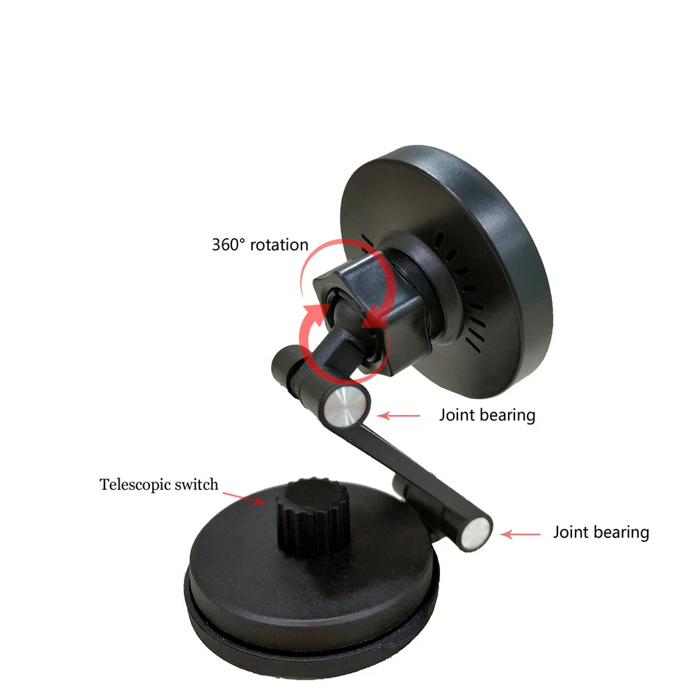 Remax Topt automobilinis laikiklis LE-07 magnetinis, stick-on base to dashboard