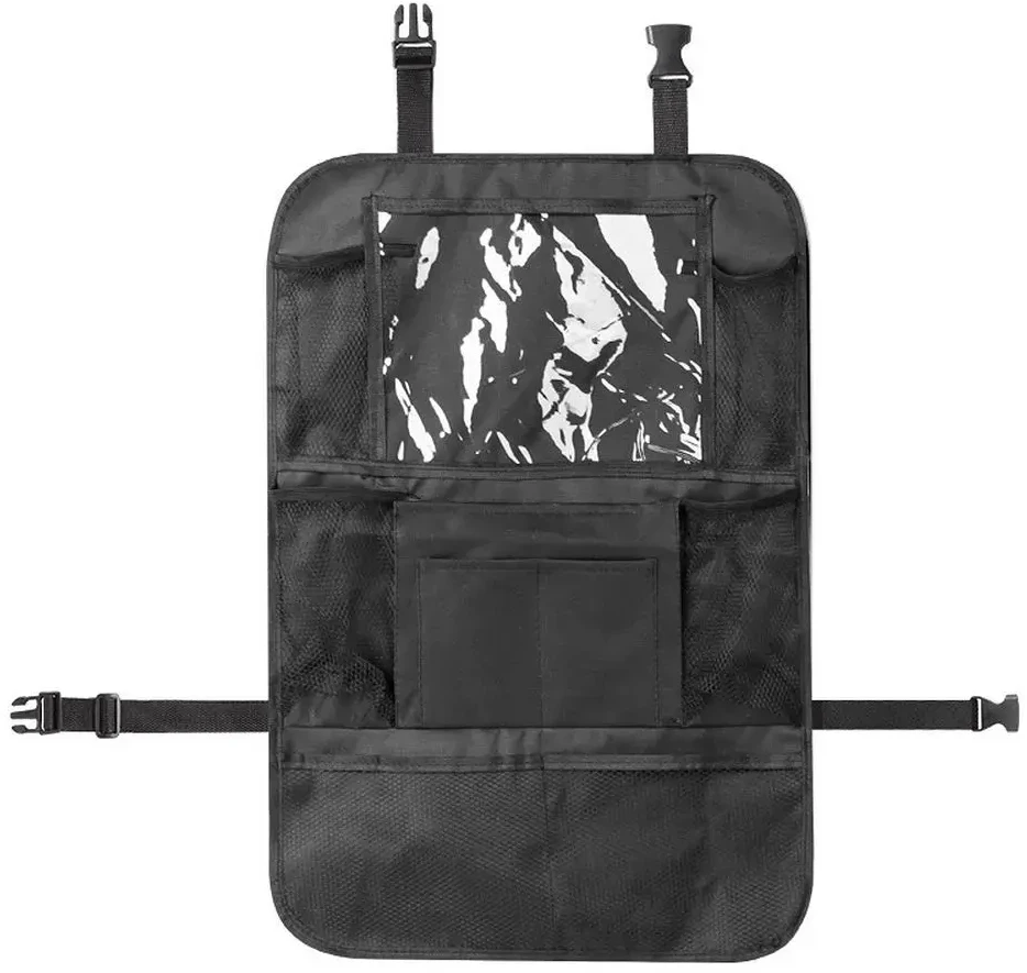 Oem Automobilio organaizeris for front seats with compartments BY-1298 juodos spalvos
