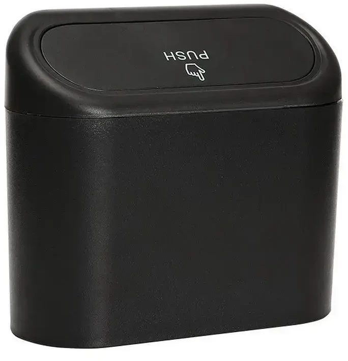 Oem Car rubbish storage bin juodos spalvos
