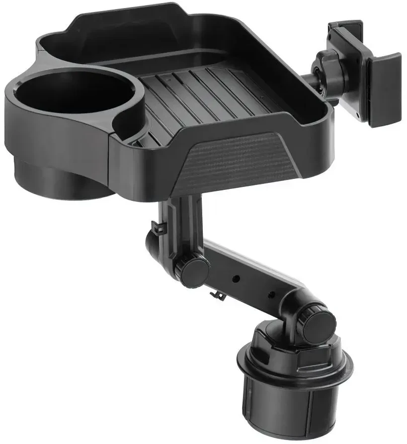 Oem Car table with phone holder CP2008 juodos spalvos