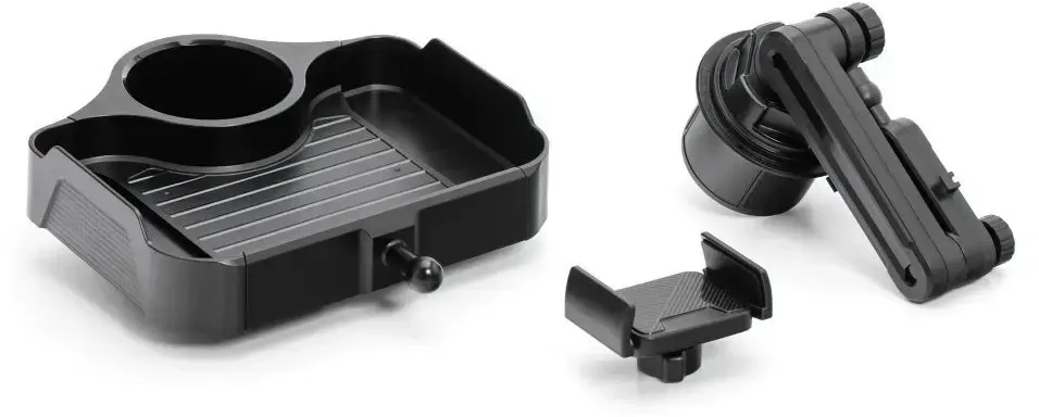 Oem Car table with phone holder CP2008 juodos spalvos