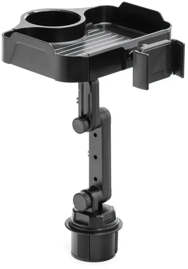 Oem Car table with phone holder CP2008 juodos spalvos