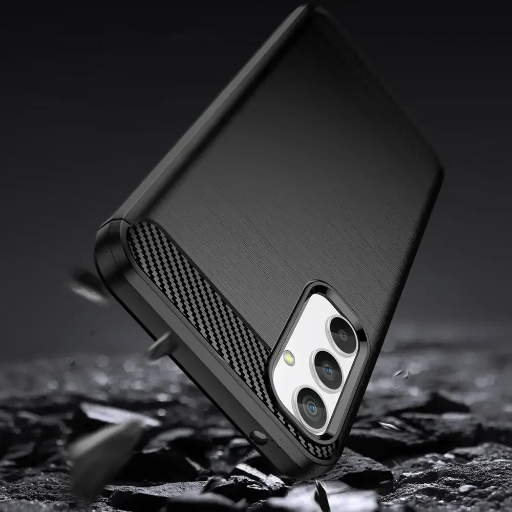 Hurtel Carbon dėklas skirtas Realme 10 Pro, juodas