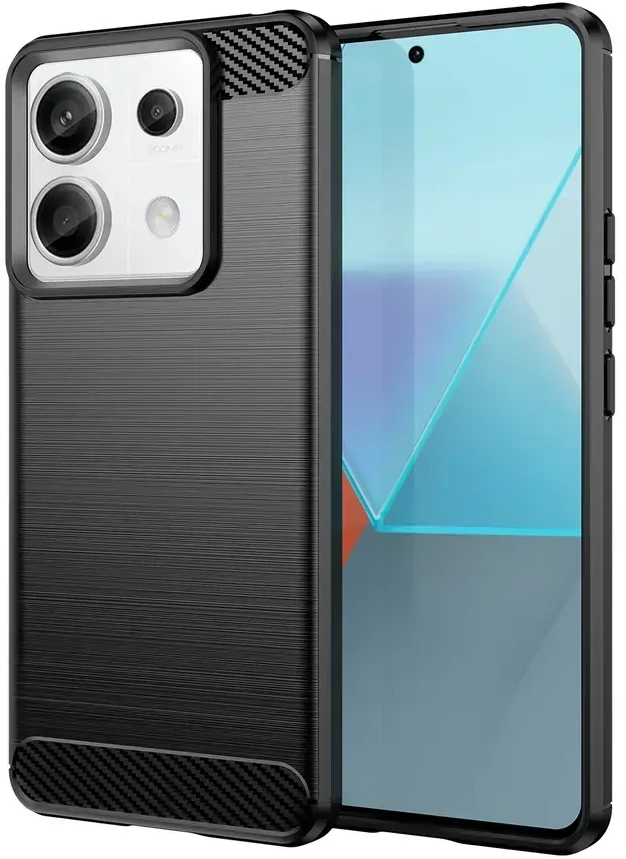 Hurtel Carbon Xiaomi Redmi Note 13 Pro – dėklas telefonui juodos spalvos