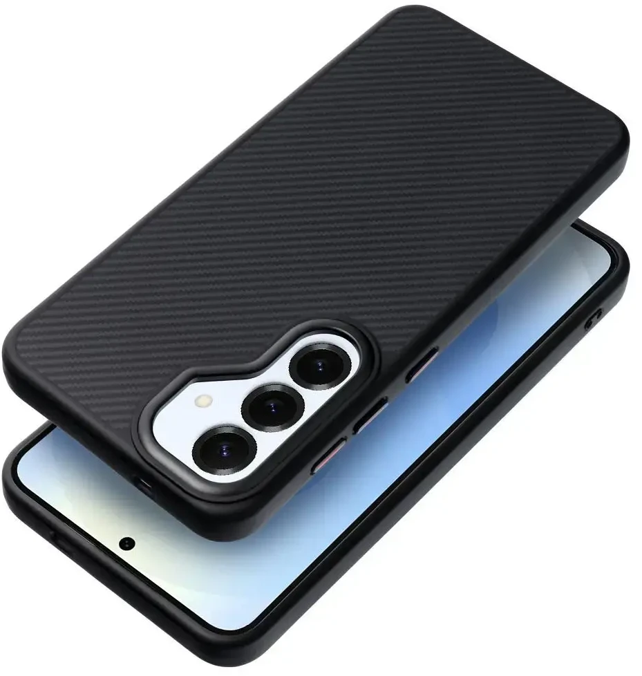 Oem Dėklas na Samsung S26 ULTRA Carbon Elite Mag Cover zgodne su MagSafe juoda