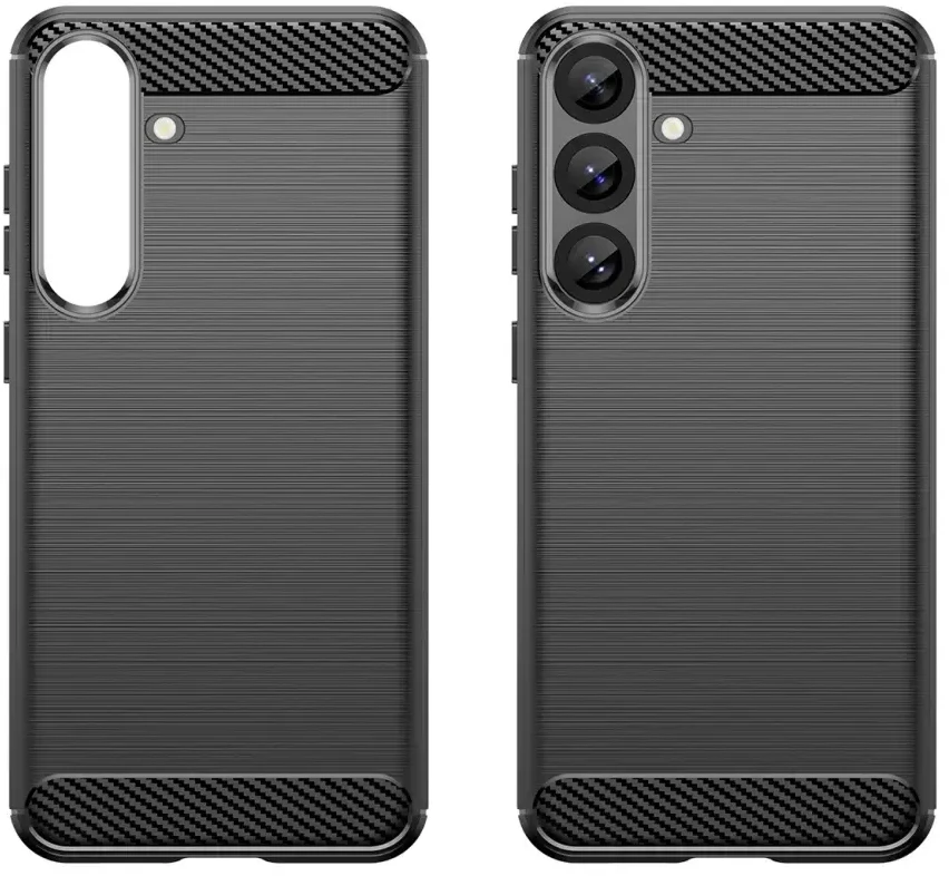Hurtel Carbon dėklas skirtas Samsung Galaxy S26 Ultra – juodos spalvos