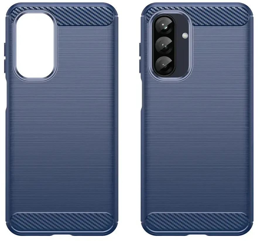 Hurtel Carbon Case Samsung Galaxy A26 dėklas telefonui mėlynos spalvos