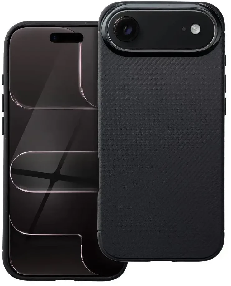 Dėklas Oem Case for iPhone 17 AIR Carbon Premium juodas