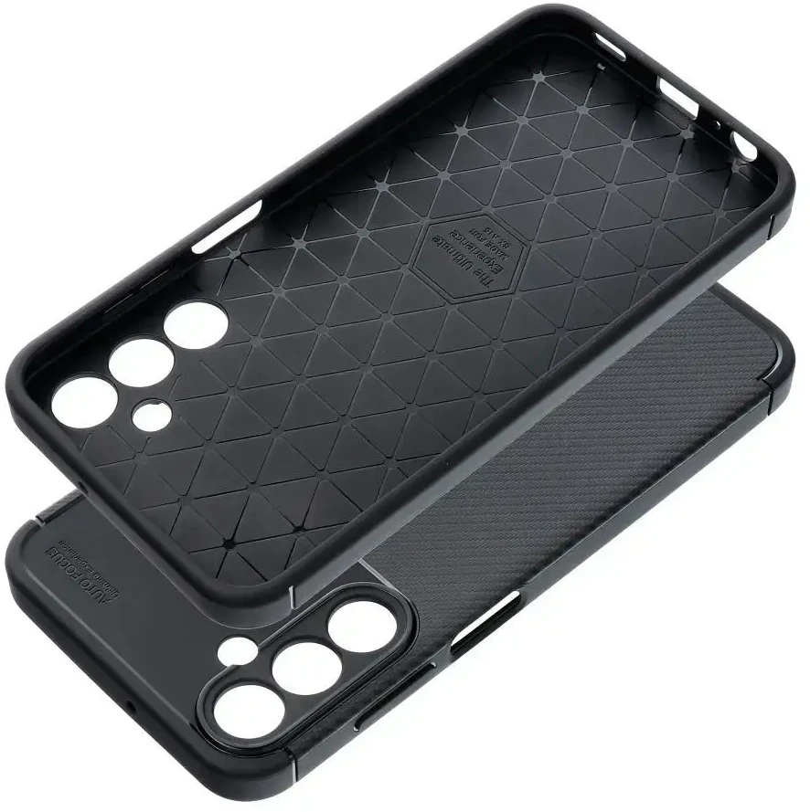 Oem Dėklas CARBON PREMIUM skirtas Samsung Galaxy A15 5G / A15 4G juodos spalvos