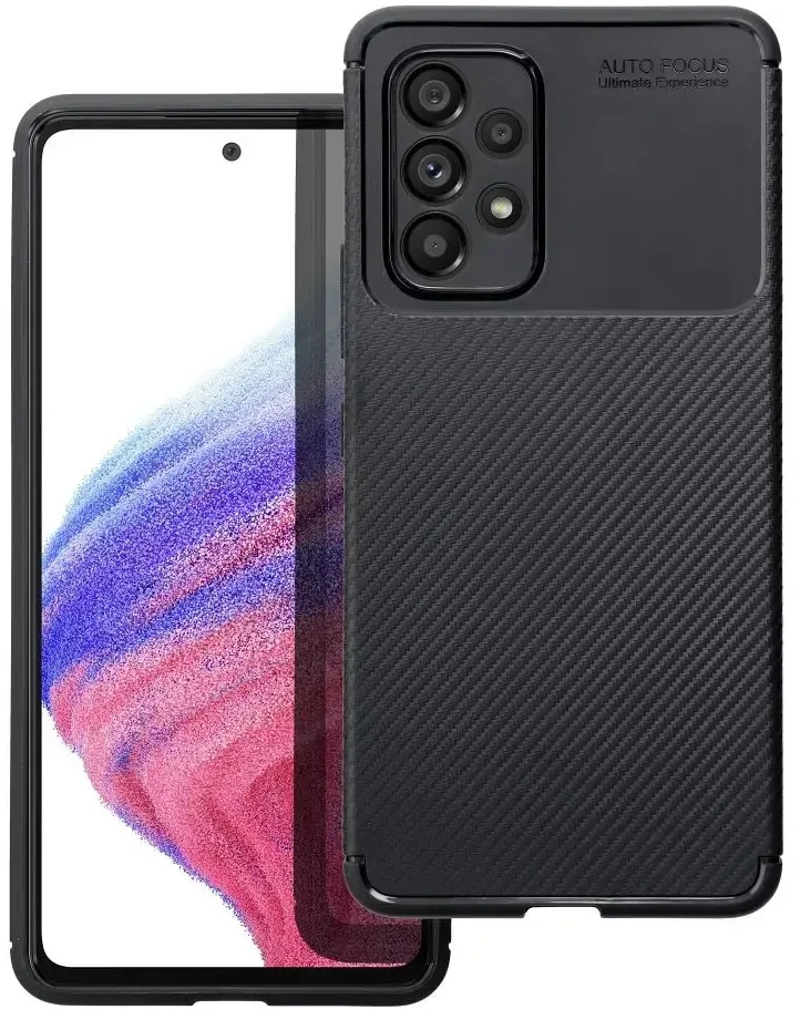 Oem Dėklas CARBON PREMIUM skirtas Samsung Galaxy A32 LTE ( 4G ) juodos spalvos