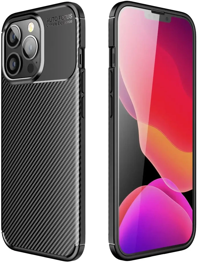 Oem Dėklas CARBON PREMIUM skirtas Samsung Galaxy A32 LTE ( 4G ) juodos spalvos