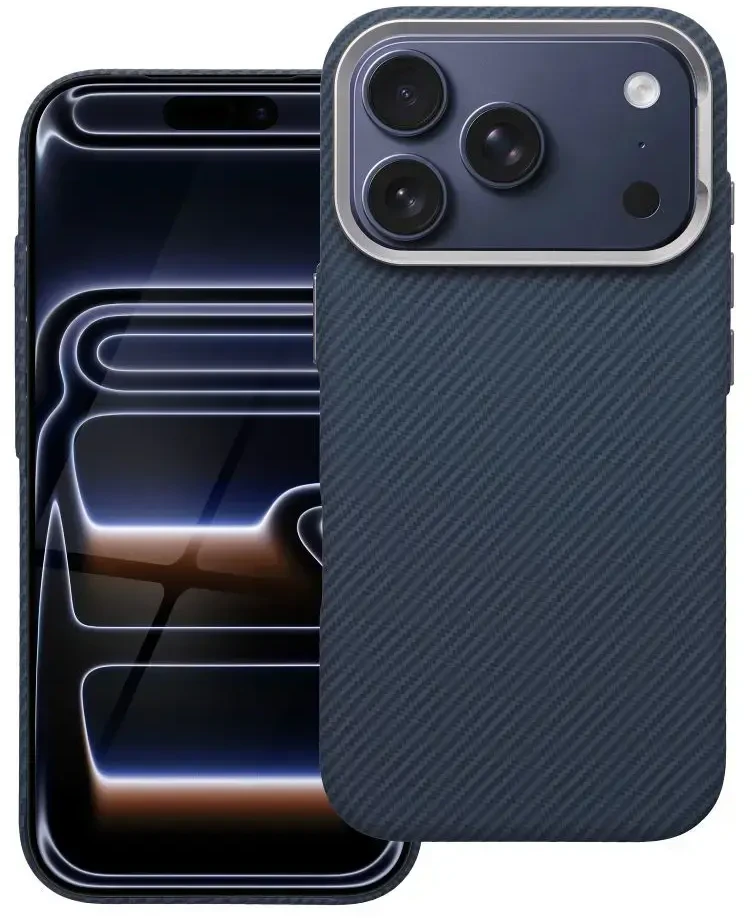 Oem Originalus „iPhone 14 PRO MAX“ K-Look dėklas, suderinamas su „MagSafe“ mėlynas