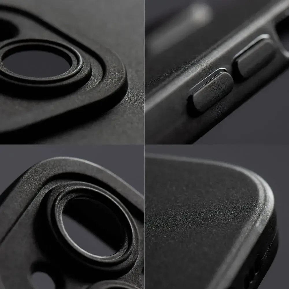 OEM dėklas, skirtas iPhone 17 matinis 2.0 juodas