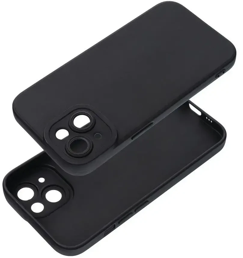 OEM dėklas, skirtas iPhone 17 Pro Max / 18 Pro Max (žemas kameros kraštas), matinis 2.0 juodas