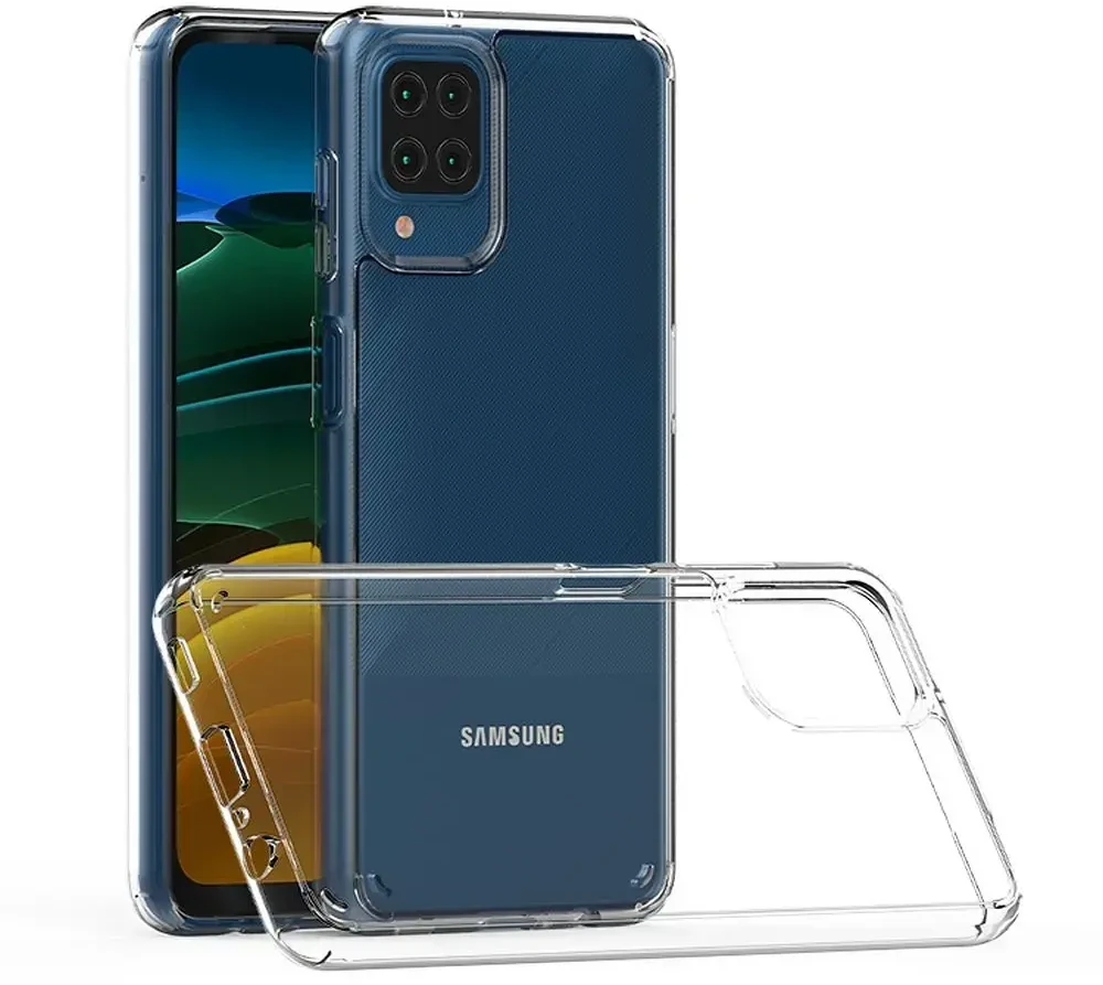 Oem CLEAR dėklas 2 mm BOX skirtas Samsung Galaxy A12 skaidrus