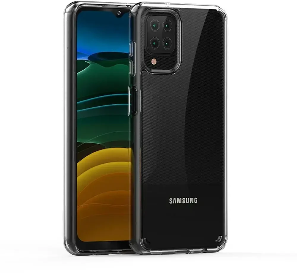 Oem CLEAR dėklas 2 mm BOX skirtas Samsung Galaxy A12 skaidrus