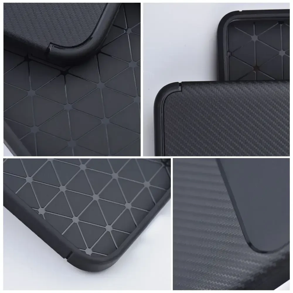 Oem Dėklas CARBON PREMIUM skirtas Samsung Galaxy A52 5G / A52 LTE ( 4G ) / A52S juodos spalvos