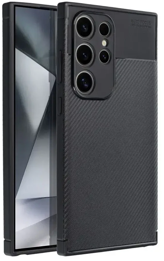 Oem Dėklas CARBON PREMIUM skirtas Samsung Galaxy S24 Ultra juodos spalvos