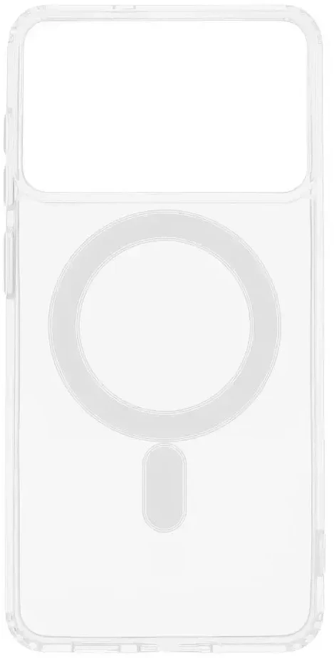 Dėklas Oem SKAIDRUS MAG DANGTELIS (VIDUTINIS), suderinamas su „MagSafe“, skirtas SAMSUNG S26 Edge, skaidrus