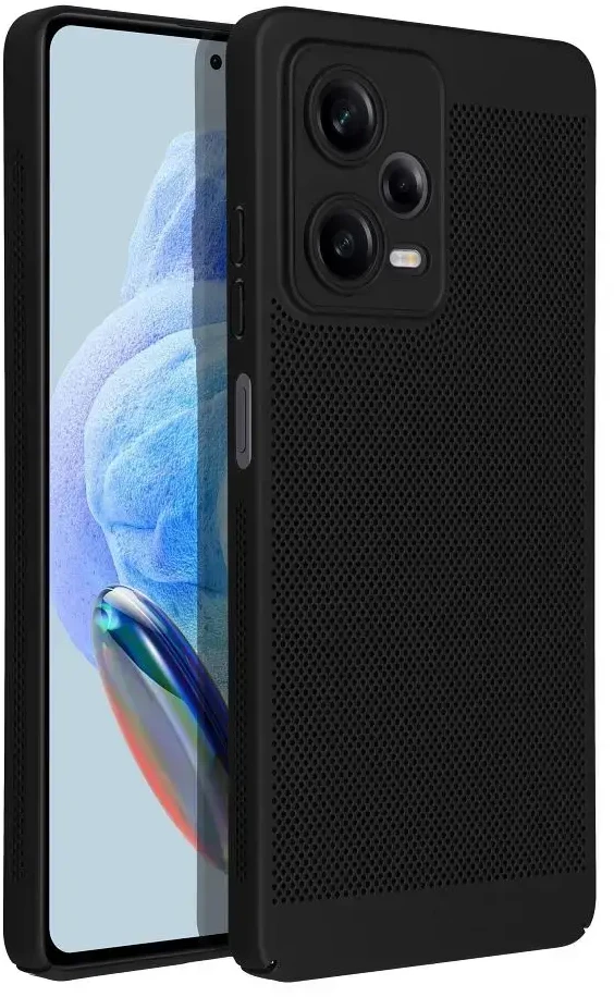 Oem BREEZY Dėklas skirtas Xiaomi Redmi 14C juodos spalvos