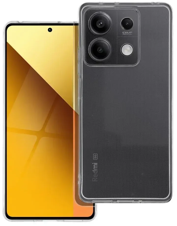 Oem CLEAR dėklas 2 mm BOX skirtas Xiaomi Redmi Note 13 5G skaidrus