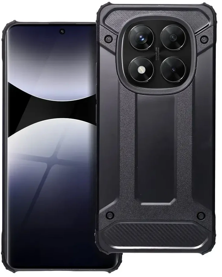 Oem ARMOR dėklas skirtas Xiaomi Redmi Note 14 5G juodos spalvos