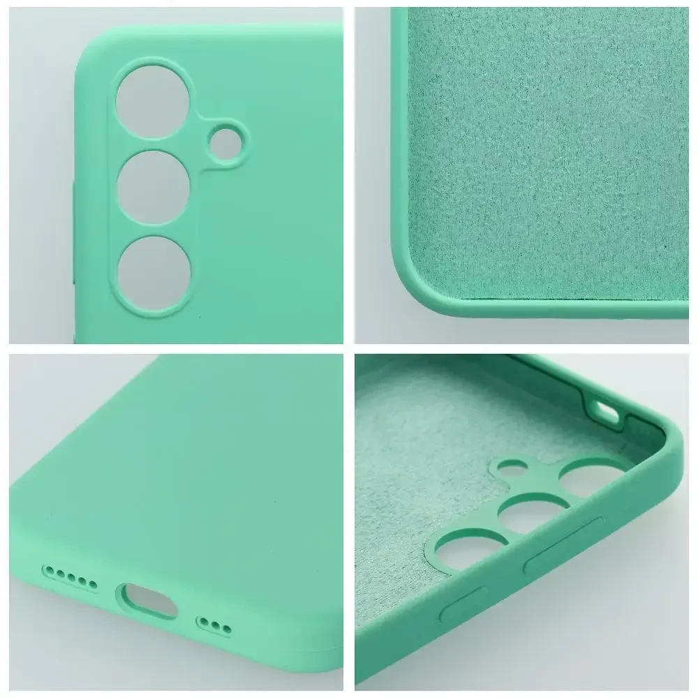 Oem Dėklas na Xiaomi Redmi Note 15 PRO 4G Silicone 2mm (camera protection) mėtų