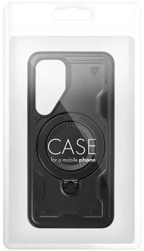 Forcell Oem Dėklas FROST ARMOR skirtas Samsung Galaxy S24 / S25 juodos spalvos