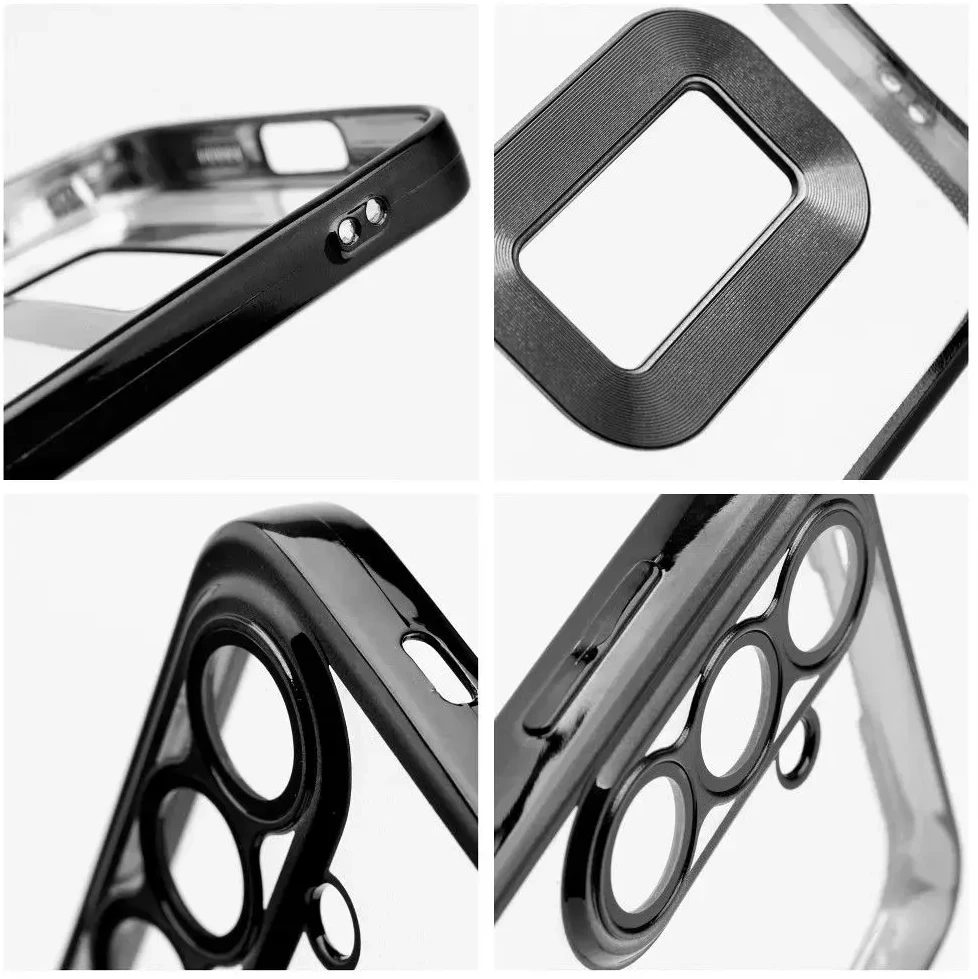 Dėklas Oem Case for Honor X7A Glam juodas