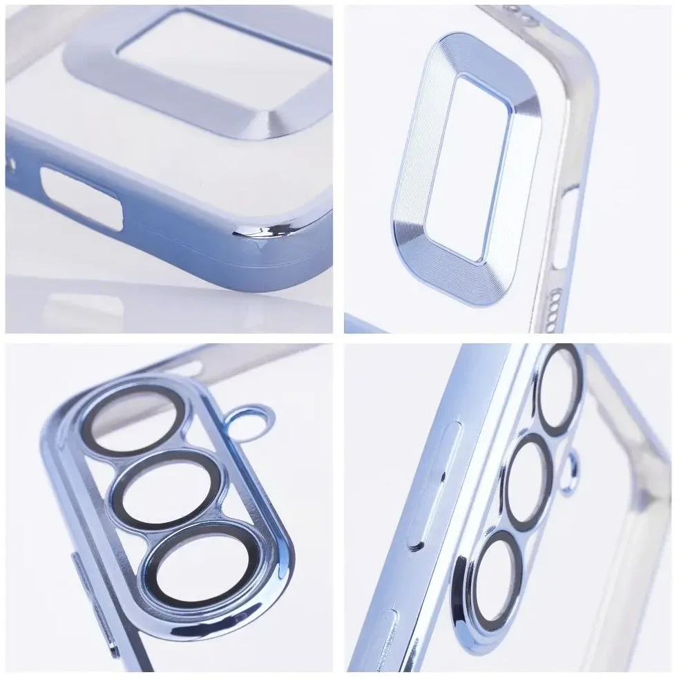 Oem Dėklas GLAM skirtas Xiaomi Redmi Note 14 5G mėlynos spalvos