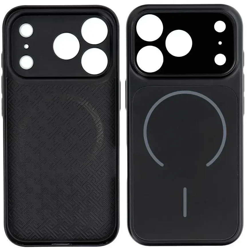 Oem Originalus „iPhone 14 PRO MAX“ ir „17“ dėklas, suderinamas su „MagSafe“ ir juodas