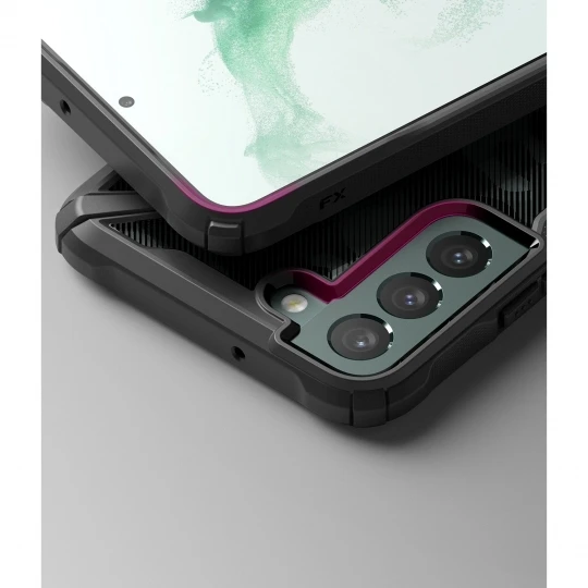 RINGKE Fusion X Samsung Galaxy S22 Plus – Camo dėklas telefonui juodos spalvos