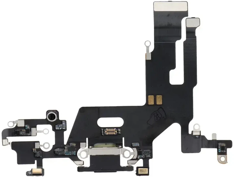 Oem USB įkrovimo laidas, skirtas IPHONE 11 juodas (išimamas) (Atnaujinta)