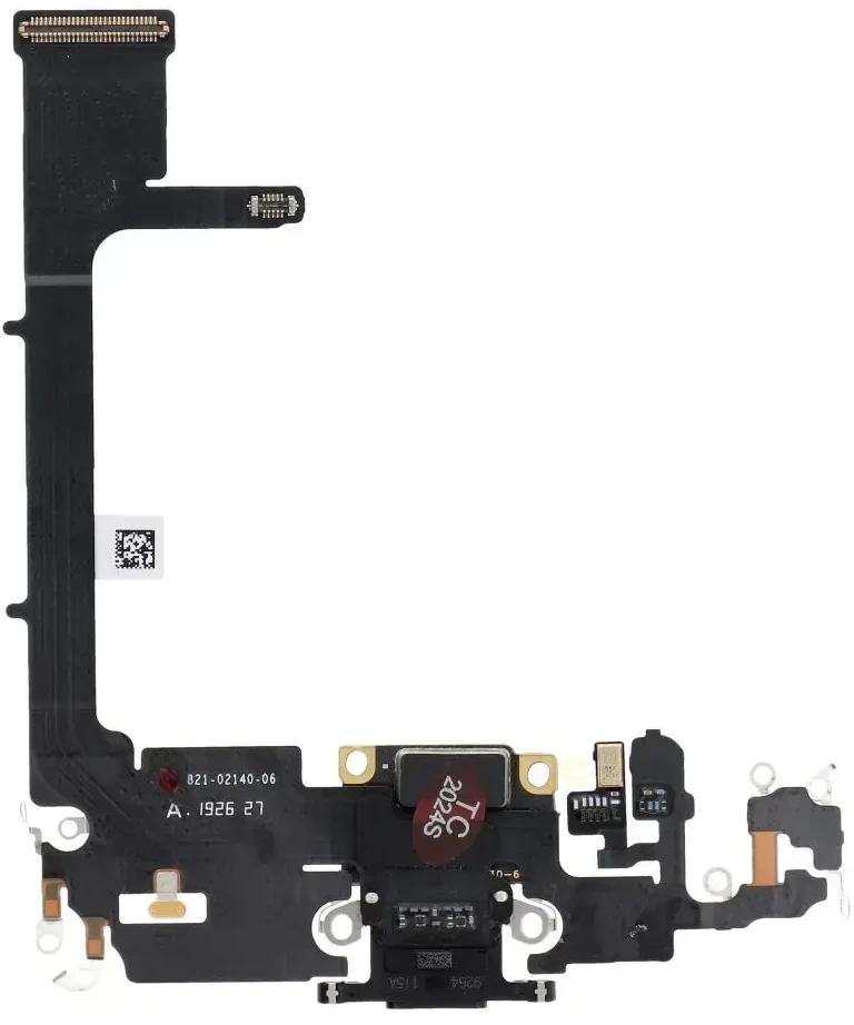 Oem USB įkrovimo laidas, skirtas IPHONE 11 Pro juodas (išimamas)